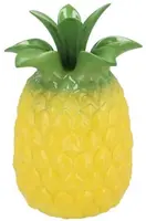 Daan Kromhout Design vaas keramiek pineapple tropical 14x18cm geel - afbeelding 1