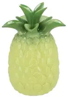 Daan Kromhout Design vaas keramiek pineapple tropical 14x18cm lime - afbeelding 1