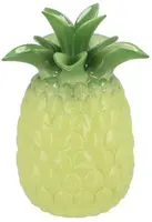 Daan Kromhout Design vaas keramiek pineapple tropical 18x28cm lime - afbeelding 1