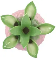 Daan Kromhout Design vaas keramiek pineapple tropical 18x28cm roze - afbeelding 2