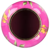 Daan Kromhout Design vaas metaal flower bouquet 29x40cm fuchsia - afbeelding 2