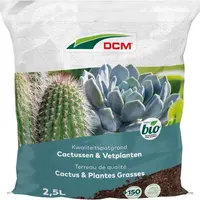 DCM Potgrond Cactussen & Vetplanten 2,5 L - afbeelding 2