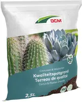 DCM Potgrond Cactussen & Vetplanten 2,5 L - afbeelding 1