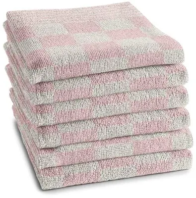 DDDDD keukendoek barbeque 50x55cm pastel roze 1 stuks - afbeelding 1