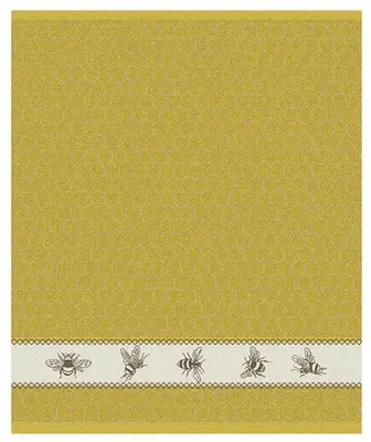 DDDDD keukendoek bees 50x55cm geel 1 stuks - afbeelding 2