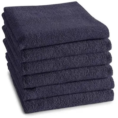 DDDDD keukendoek logo 50x55cm blauw 1 stuks - afbeelding 1