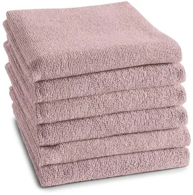DDDDD keukendoek logo 50x55cm pastel roze 1 stuks - afbeelding 1