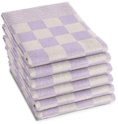 DDDDD theedoek barbeque 65x65cm pastel lila 1 stuks - afbeelding 1