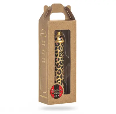 De Ballen Uit glazen kerstbal amsterdammertje 10.5cm panter - afbeelding 2