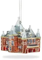De Ballen Uit glazen kerstbal de waag 7cm multi - afbeelding 2