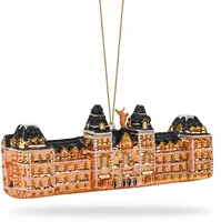 De Ballen Uit glazen kerstbal rijksmuseum 15cm goud - afbeelding 2