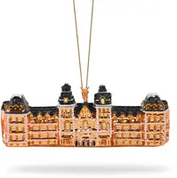 De Ballen Uit glazen kerstbal rijksmuseum 15cm goud - afbeelding 1