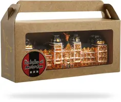 De Ballen Uit glazen kerstbal rijksmuseum 15cm goud - afbeelding 3