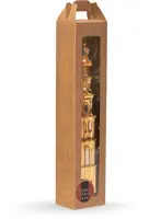 De Ballen Uit glazen kerstbal westertoren 21.5cm goud - afbeelding 2