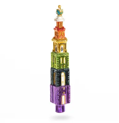 De Ballen Uit piek glas westertoren 27cm regenboog - afbeelding 2