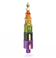 De Ballen Uit piek glas westertoren 27cm regenboog - afbeelding 2