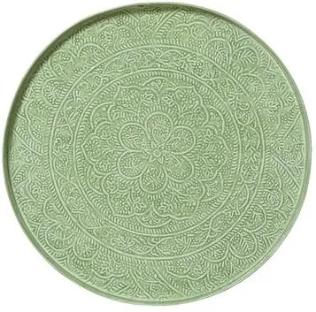 Decoris decoratiebord ijzer rond 60x3cm groen - afbeelding 2