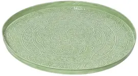 Decoris decoratiebord ijzer rond 60x3cm groen - afbeelding 1