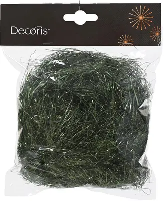 Decoris engelenhaar lametta dennengroen 