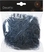 Decoris engelenhaar lametta nachtblauw  - afbeelding 1