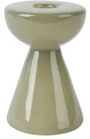Decoris kandelaar glas deco 8x12cm groen kopen?