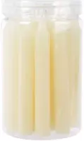 Decoris kerstboomkaars mini ivoor 22 stuks
