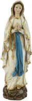 Decoris kerstfiguur polyresin maria 5x6x19.5cm wit kopen?
