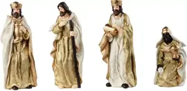 Decoris kerstgroep 8 figuren 15cm multi - afbeelding 2