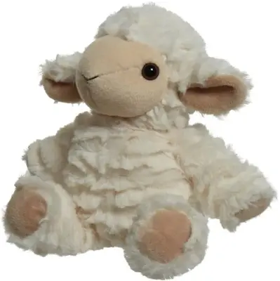 Decoris knuffel lam bruin  - afbeelding 1