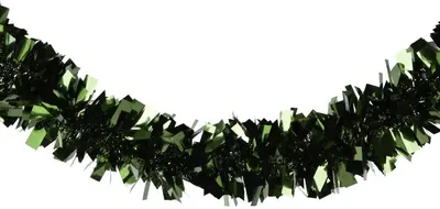 Decoris kunststof guirlande lametta l 15x200cm dennengroen
