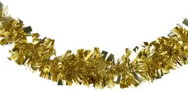 Decoris kunststof guirlande lametta l 15x200cm licht goud