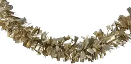 Decoris kunststof guirlande lametta l 15x200cm parel