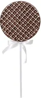 Decoris kunststof kerst ornament lolly 46cm espresso kopen?