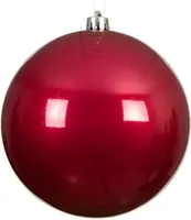 Decoris kunststof kerstbal 14cm festive roze