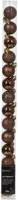 Decoris kunststof kerstbal 3cm espresso 14 stuks - afbeelding 1