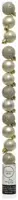 Decoris kunststof kerstbal 3cm parel 14 stuks - afbeelding 1