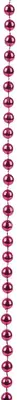 Decoris kunststof kerstslinger kralen 10m festive roze - afbeelding 2