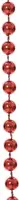 Decoris kunststof kerstslinger kralen 10m kerstrood - afbeelding 2