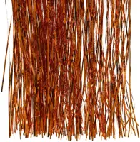 Decoris kunststof lametta vinyl 50x40cm warme cider