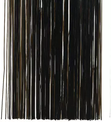 Decoris kunststof lametta vinyl 50x40cm zwart