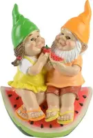 Decoris ornament polyresin gnoom 19.6x12.5x28cm multi kopen?