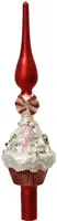 Decoris piek glas cupcake 29cm  - afbeelding 1