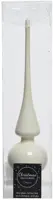 Decoris piek glas emaille 26cm wolwit - afbeelding 1