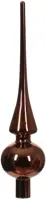 Decoris piek glas glans 26cm espresso - afbeelding 1