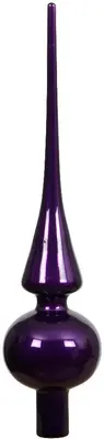 Decoris piek glas glans 26cm vijg