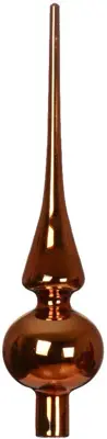 Decoris piek glas glans 26cm warme cider - afbeelding 1