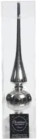 Decoris piek glas glans 26cm zilver - afbeelding 1