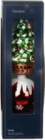 Decoris piek glas kerstboom 29cm multi - afbeelding 2