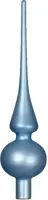 Decoris piek glas mat 26cm ijsblauw - afbeelding 1