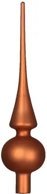 Decoris piek glas mat 26cm warme cider - afbeelding 1